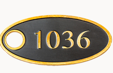 Номерок для гардероба 1036